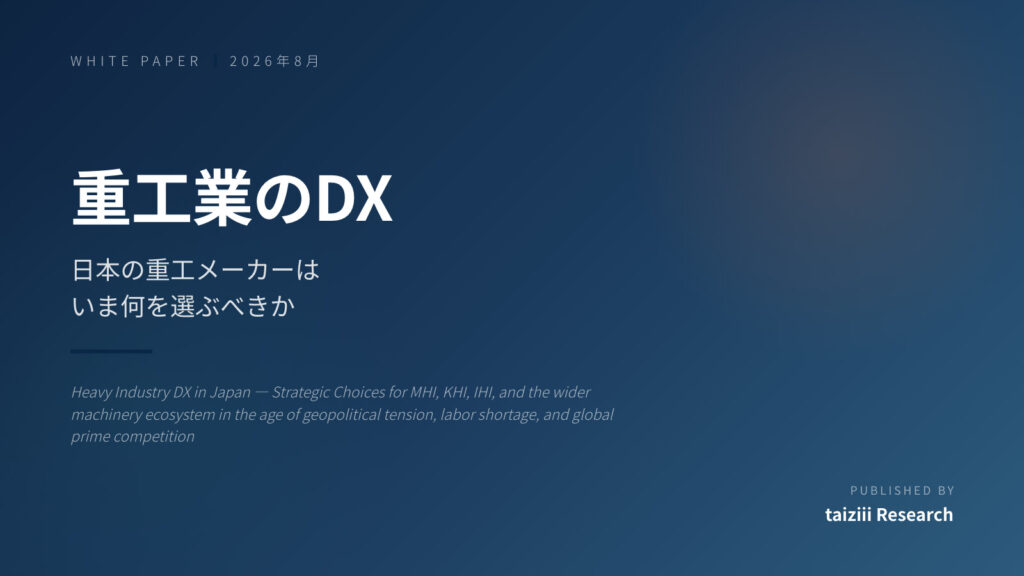 重工業のDX
