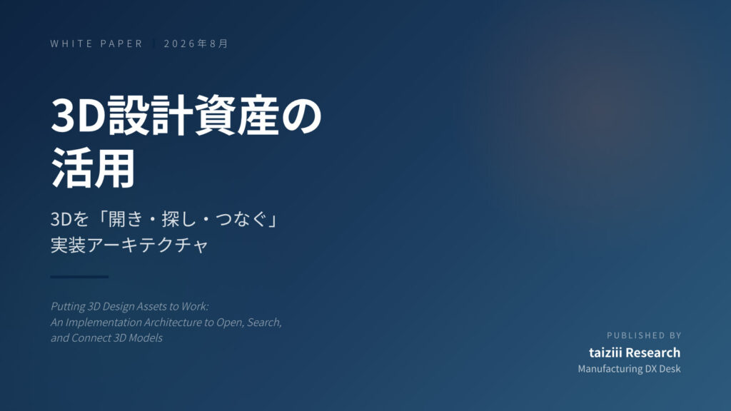 3D設計資産の活用