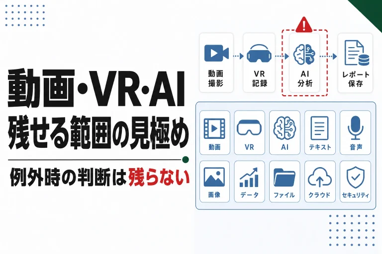 技能伝承のデジタル化はどこまで有効か。動画・VR・AIの効果と限界